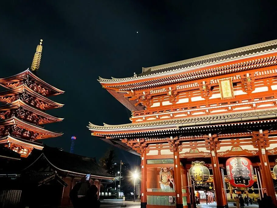 Apartmán 浅草寺3分｜浅草寺駅6分｜畳寝室｜最大2~6人｜ベランダスカイツリー！空港直通！